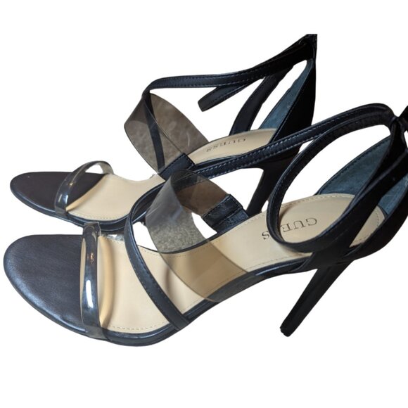 Guess Shoes | Felicia Lucite Heels | Color: Black | Size: 8 - Picture 1 of 6